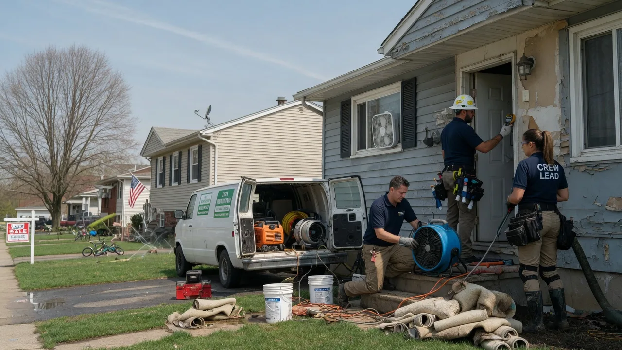 Flood Cleanup in Fults, IL near me