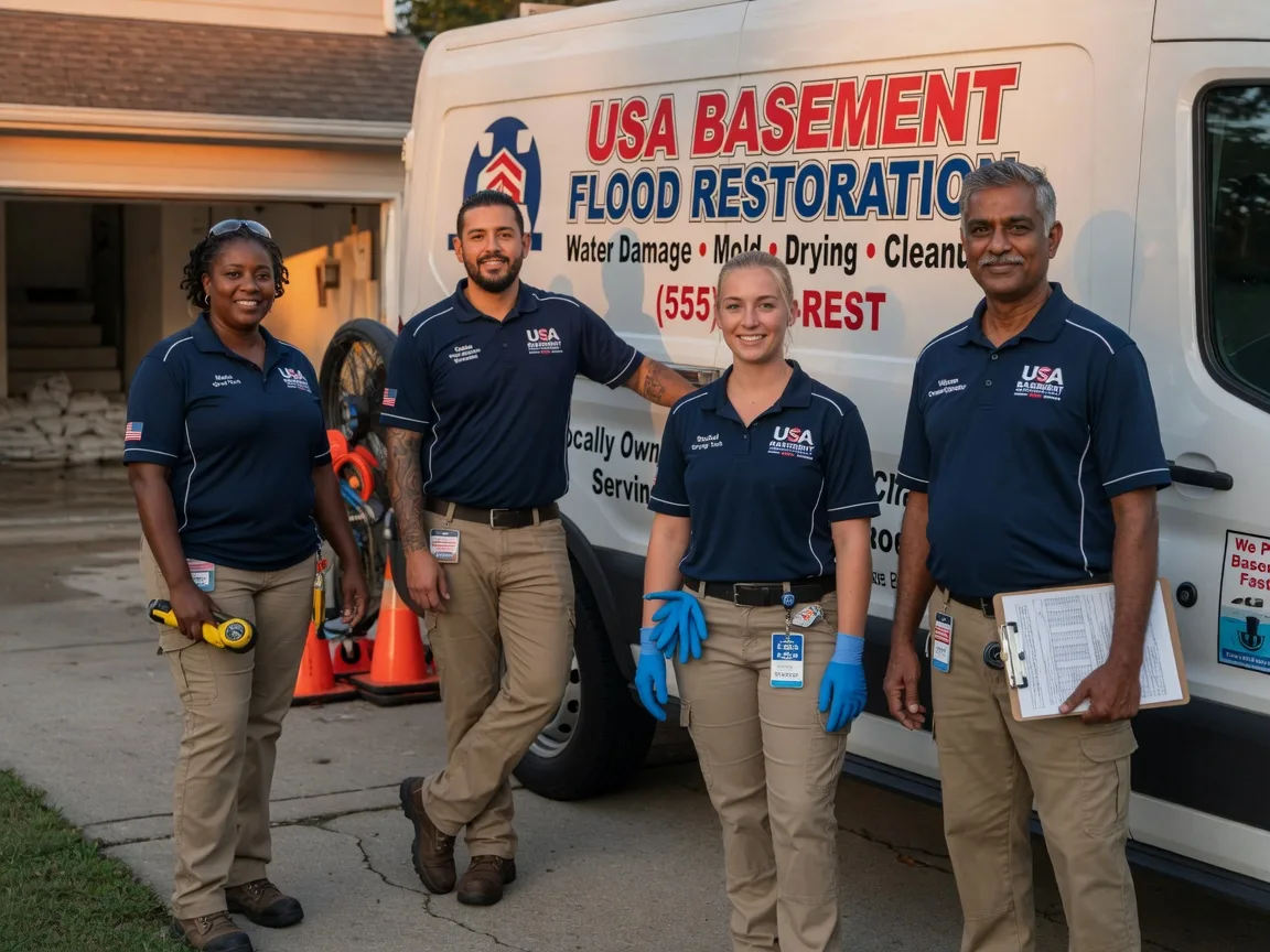 Basement Flood Cleanup company in Fults, IL